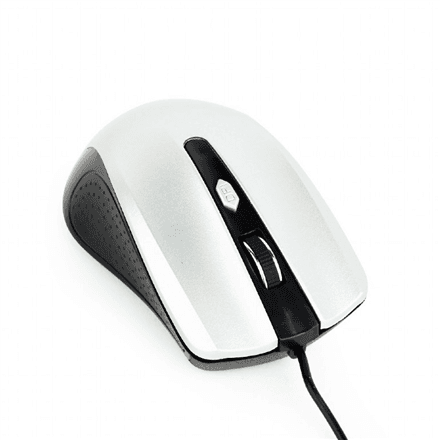 Gembird | Mouse | MUS-4B-01-BS | Standard | USB | Black/ silver – nuotrauka 1