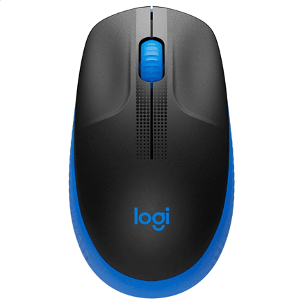 Logitech | Full size Mouse | M190 | Wireless | USB | Blue – nuotrauka 1