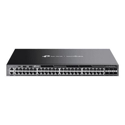TP-LINK SG6654X Omada 48-Port Gigabit Stackable L3 Managed Switch with 6 10G Slots | TP-LINK – image 1