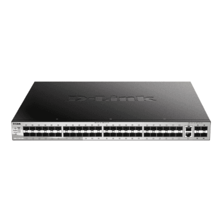 D-LINK 54-Port Lite Layer 3 Stackable Managed Gigabit PoE Switch | D-Link – nuotrauka 1