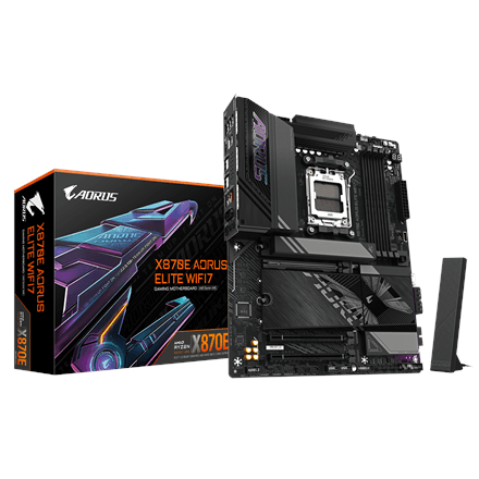 Gigabyte X870E A ELITE WIFI7 · Processor family AMD · Processor socket AM5 – image 1