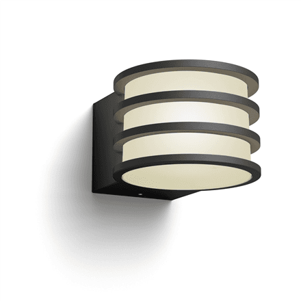 Philips Hue Lucca Wall Lantern | E27 | 9 W | Warm white – nuotrauka 1