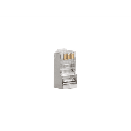 Lanberg | RJ45 Cat. 5/5e FTP Plug 8P8C, 100 pcs | Transparent – image 1