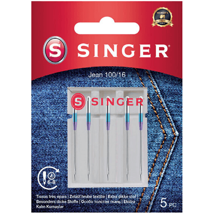 Singer | Denim Needle 100/16 5PK – image 1