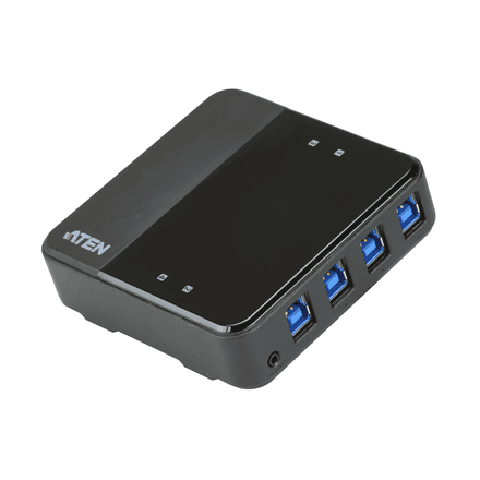 Aten | 4x4 USB 3.2 Gen1 Peripheral Sharing Switch | US434 – nuotrauka 1