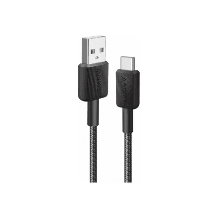 Anker | 322 Nylon Cable, Black | A81H6G11 | USB-A to USB-C – nuotrauka 1