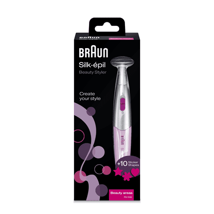 Braun | Shaver | SilkFinish FG1100 | Number of power levels 1 | AAA | Pink – nuotrauka 1