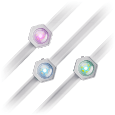 Nanoleaf Smart Multicolor Permanent Outdoor Lights Expansion Pack, 5m – nuotrauka 1
