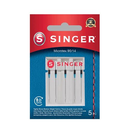 Singer | NEEDLE, Microtex 90/14, 5 pcs – image 1