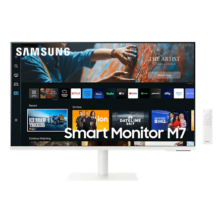 Samsung 4K Smart monitor M70C with integrated apps – nuotrauka 1