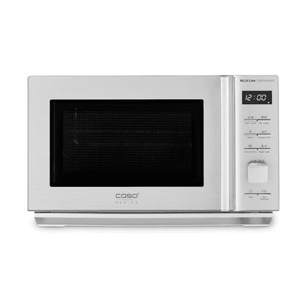 Caso | Microwave Oven with Grill | MG 20 Cube | Free standing | 800 W | Grill | Silver – image 1