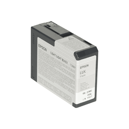 Epson T5809 | Ink cartridge | Light light black – nuotrauka 1