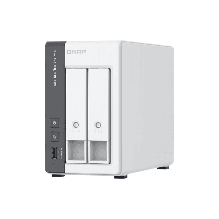 QNAP 2-bay 2.5 GbE NAS with Integrated NPU · TS-216G · ARM 4-core – image 1