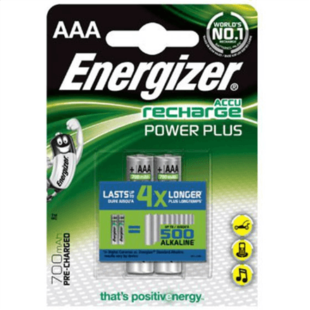 Energizer | AAA/HR03 | 700 mAh | Rechargeable Accu Power Plus Ni-MH | 2 pc(s) – image 1