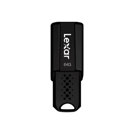 Lexar | Flash drive | JumpDrive S80 | 64 GB | USB Type-A | Black – nuotrauka 1