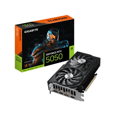 Gigabyte GeForce RTX 5050 WINDFORCE OC V2 8G · NVIDIA · 8 GB – image 1