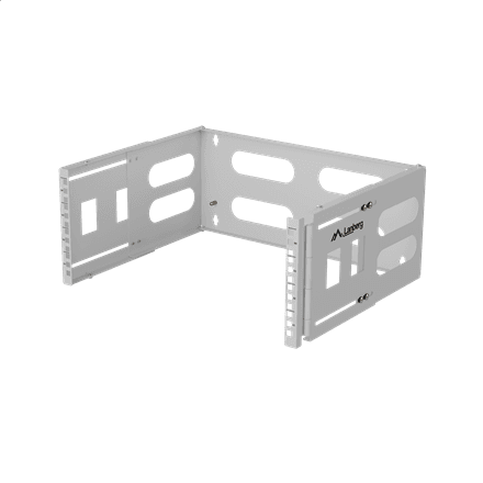 Lanberg Folding Bracket Wall-mount 19" 4U | FB01-5404-10S | Grey – nuotrauka 1