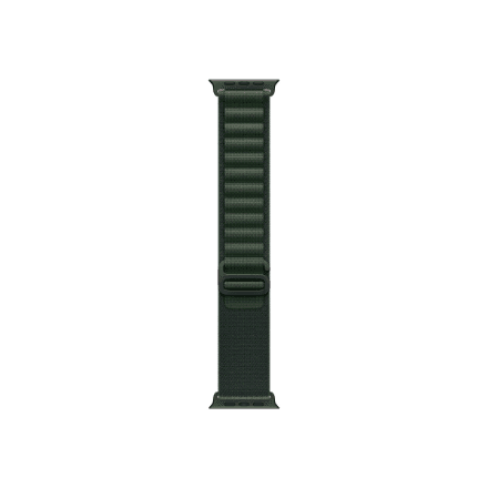 Apple 49mm Dark Green Alpine Loop - Large - Black Titanium Finish – image 1