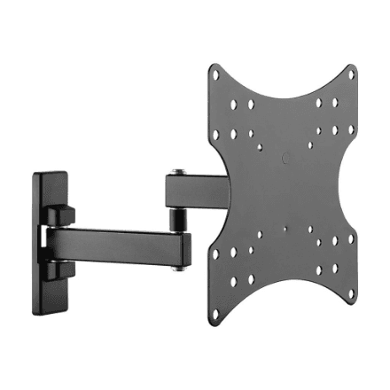 Goobay | Wall mount | 49714 FULLMOTION (S) | Tilt, Swivel | TV wall mount Basic " | Black – image 1