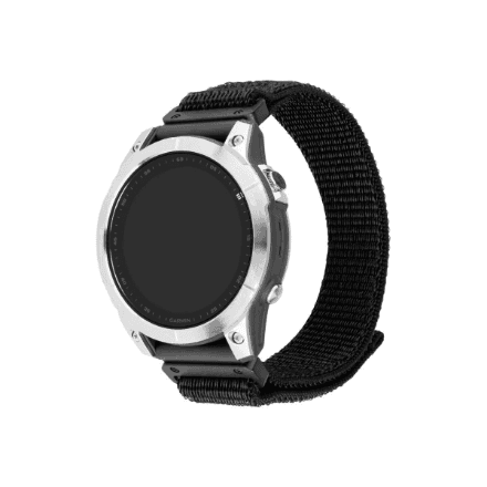 Fixed | Sporty Strap for Garmin QuickFit 26mm | 160-210 | Black | Nylon – image 1