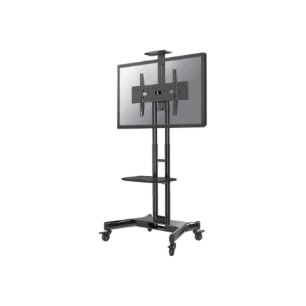 Neomounts Floor stand NM-M1700BLACK TV trolley – nuotrauka 1