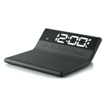 Muse | Radio with a wireless charger | M-168 WI | Portable | Black – image 1