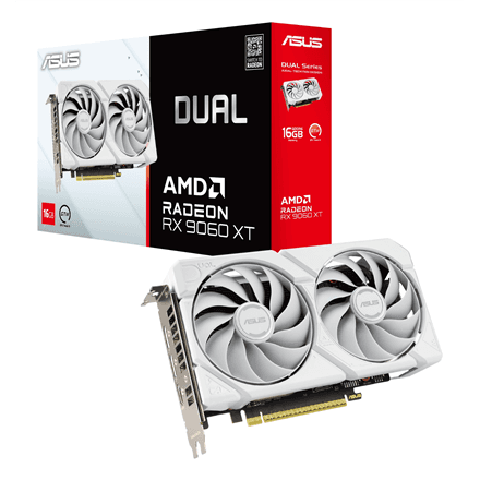 Asus Dual Radeon RX 9060 XT 16GB GDDR6 · AMD · 16 GB – nuotrauka 1