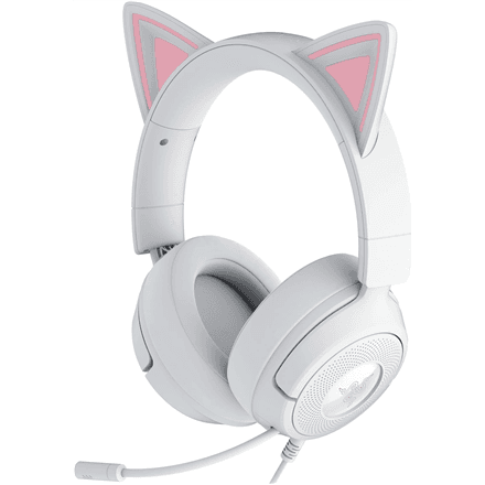 Razer Gaming Headset | Kraken Kitty V3 X | Wired | Over-Ear | Microphone | White – nuotrauka 1