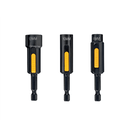 DEWALT | Impact Torsion heads, 8 mm, 10 mm, 13 mm | DT7460-QZ – nuotrauka 1