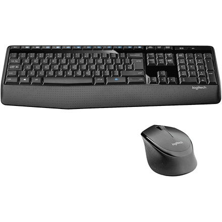 Logitech | MK345 | Keyboard and Mouse Set | Black – image 1