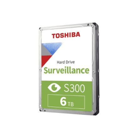 Toshiba S300 Surveillance Hard Drive BULK/OEM | HDKPB06Z0A02S | 5900 RPM | 6000 GB – nuotrauka 1