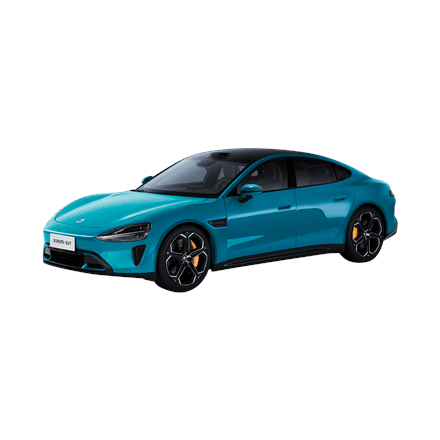 Xiaomi SU7 1:18 Die-cast Model Car | Aqua Blue | Zinc alloy, ABS, SAN and PVC – nuotrauka 1
