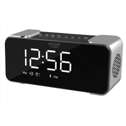 Adler Wireless alarm clock with radio – image 1