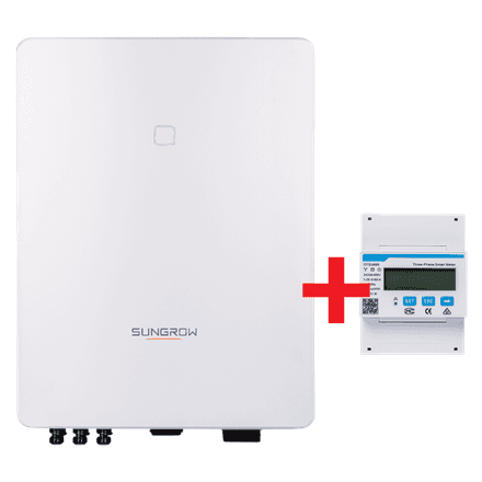 SUNGROW Inverter Hybrid SH10RT-20-V11_S 10kW 2MPPT + DTSU666-20 Smart Meter with 3x100A CT clamps | ASH00132 – nuotrauka 1