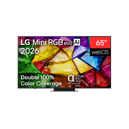 LG 65MRGB87B3B 65" (164 cm) 4K Mini RGB evo Smart TV | LG – image 1