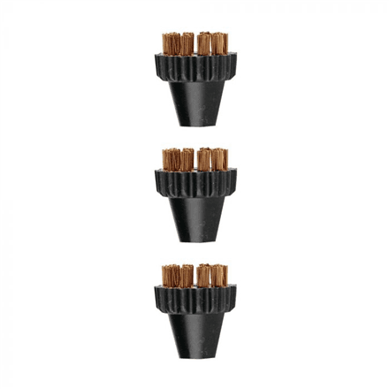 Polti | 3 Small Brass Bristles Brushes Kit | PAEU0297 Vaporetto Lecoaspira Unico – image 1