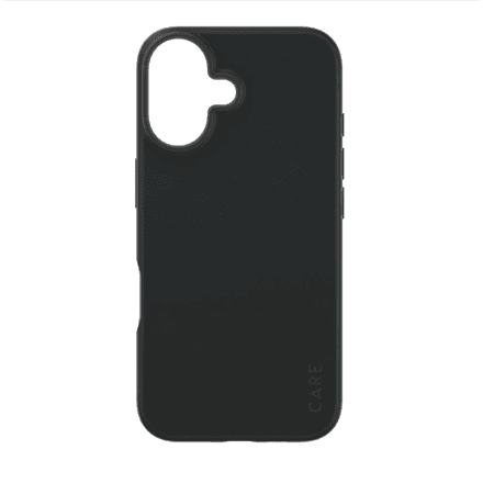CARE Fashionable Case | Back cover | Apple | iPhone 16 | Recycled plastic | Black – image 1