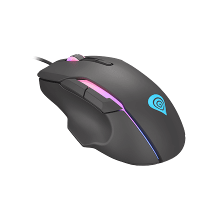 GENESIS Xenon 220 Gaming Mouse, 500 - 6400DPI, Wired, Black | Genesis – nuotrauka 1