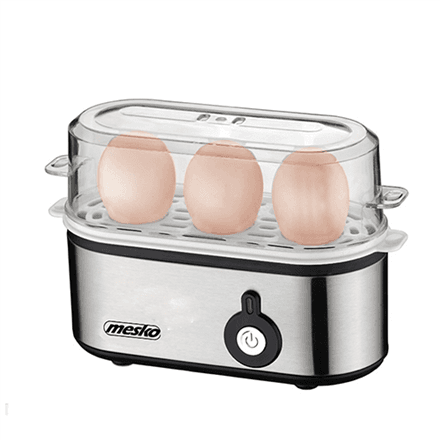 Mesko | Egg boiler | MS 4485 | Stainless steel | 210 W | Functions For 3 eggs – image 1