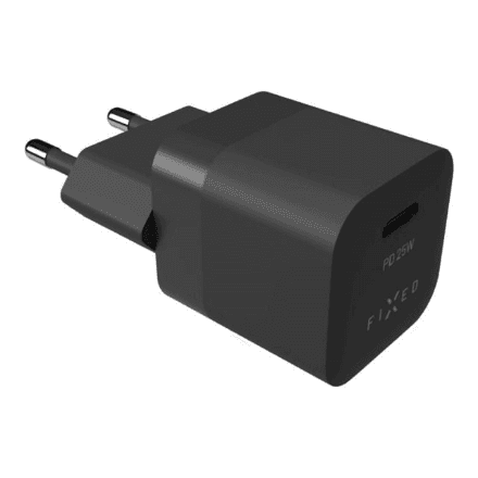 Fixed | Mini USB-C Travel Charger, 25W | FIXC25M-C-BK – nuotrauka 1