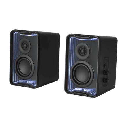 Edifier Speaker System | QR30 | 15W+15 W | Bluetooth | Wireless connection | Black – nuotrauka 1