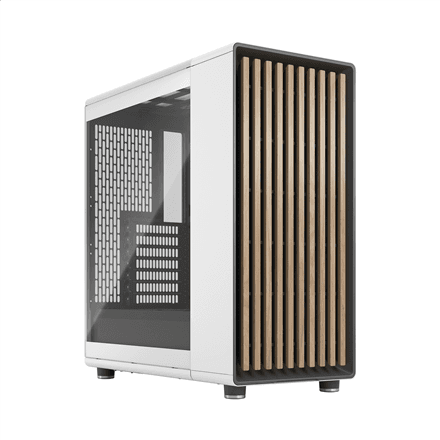 Fractal Design North Chalk White TG Clear Tint | Fractal Design – image 1