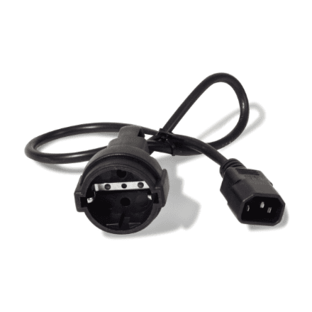 APC Power Cord, C14 to CEE 7/7 Schuko, 0.6m | Schneider Electric – image 1