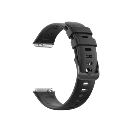 Fixed | Silicone Strap for Huawei Band 8/9/10 | Black – nuotrauka 1