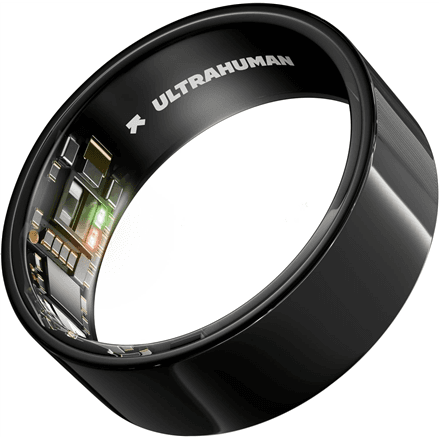 Ultrahuman | Ring Air | Aster Black | Size 9 | Smart Ring – image 1