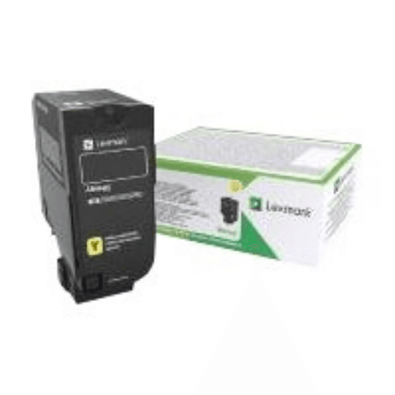 Lexmark 74C5SCE | Cartridge | Yellow – image 1