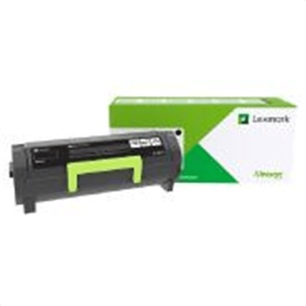 Lexmark 56F2X0E Black Extra High Yield Corporate Toner Cartridge · Lexmark Extra High Yield Corporate Toner Cartridge · 56F2X0E Extra High Yield Corporate Toner Cartridge – nuotrauka 1