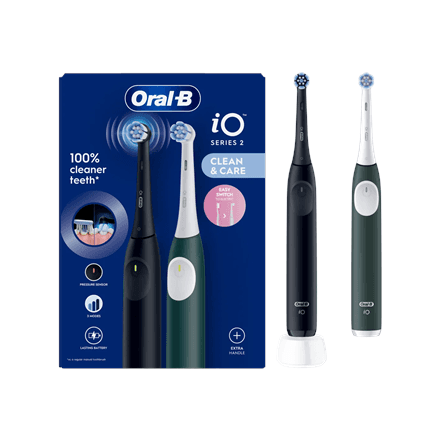 Oral-B Electric Toothbrush, Duo pack · iO2 Series · Rechargeable – nuotrauka 1