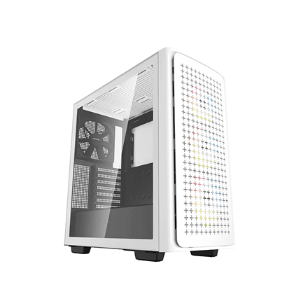 Deepcool | MID TOWER CASE | CK560 | Side window | White | Mid-Tower | ATX PS2 – nuotrauka 1