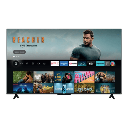 TCL 4K QLED TV | 85T69C | 85 | Smart TV | Google TV | UHD | Black – nuotrauka 1
